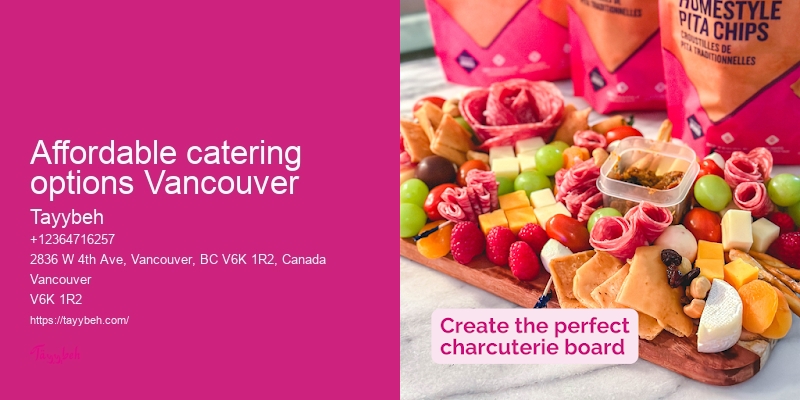 Plated Syrian Meals for Weddings Vancouver