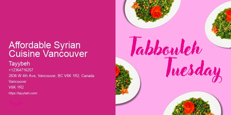 Unique catering ideas Vancouver