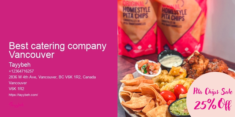 Top catering services Vancouver