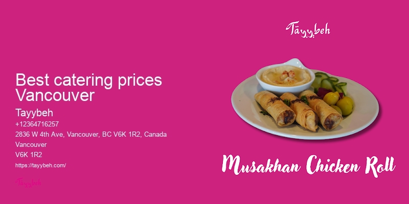 Catering for corporate events Vancouver