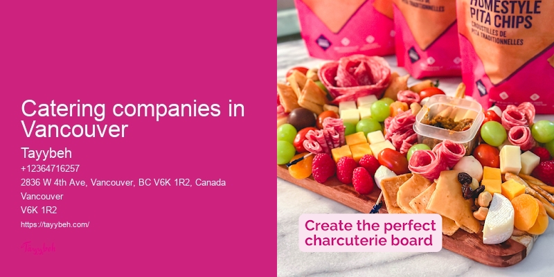 Catering for large groups Vancouver