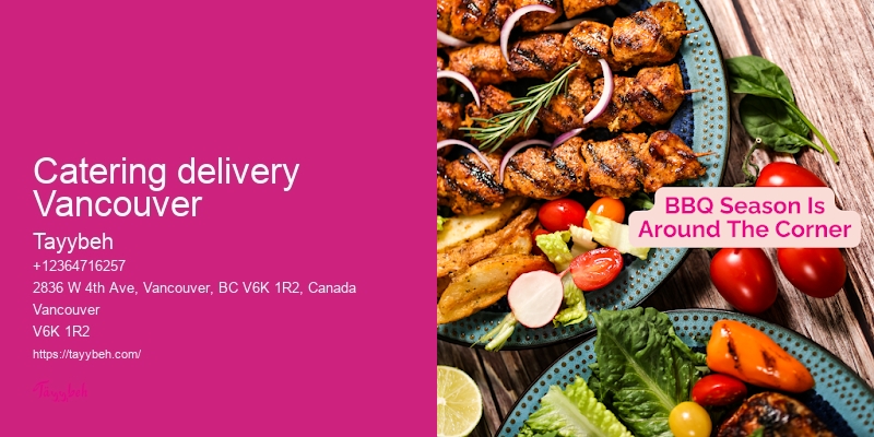 Top Syrian Caterers Vancouver
