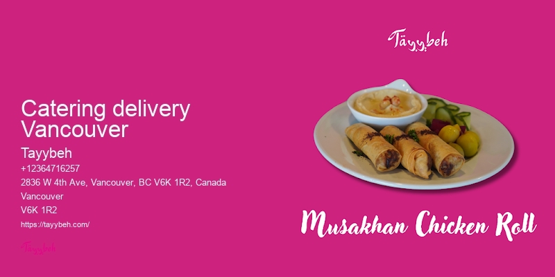 Syrian Catering Vancouver BC