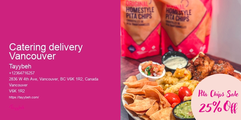 Vancouver event catering with variety