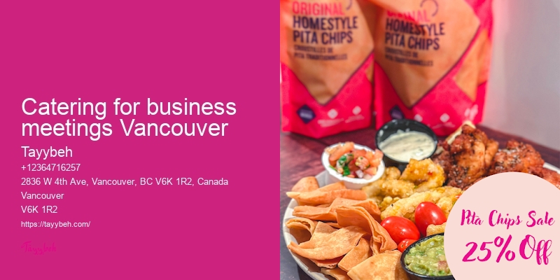 Event Catering Experts Vancouver