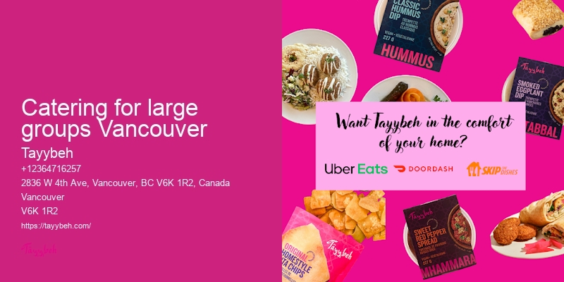 Wedding Catering Packages Vancouver
