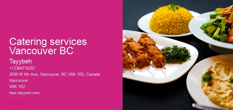 Office Lunch Catering Vancouver