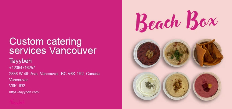 Premium halal catering Vancouver