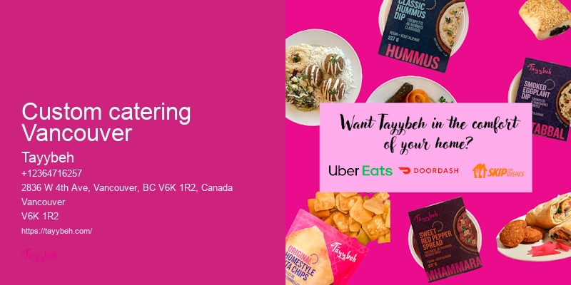 High-quality event catering Vancouver