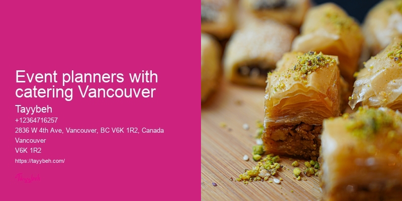 Award-Winning Catering Services Vancouver