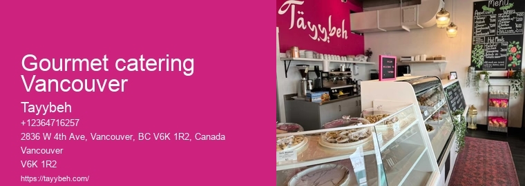 Syrian Food Catering Experts Vancouver