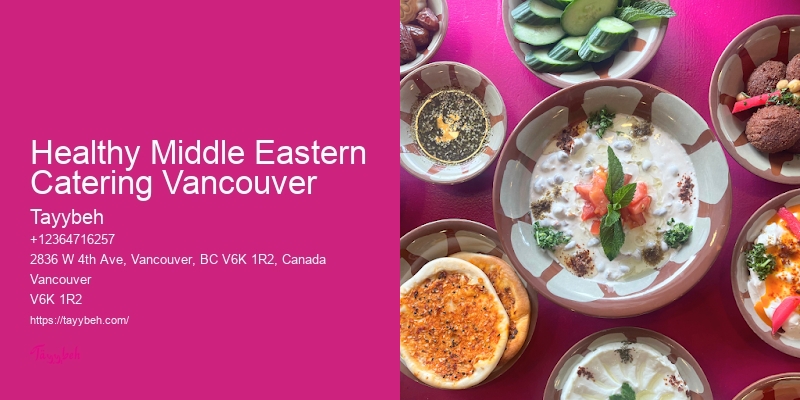 Syrian food catering services Vancouver