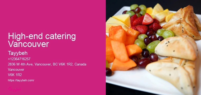 Best corporate catering Vancouver
