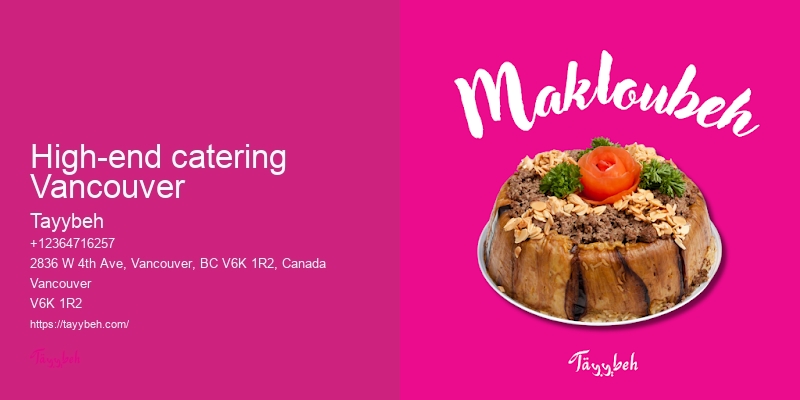 Vancouver Boxed Meal Options