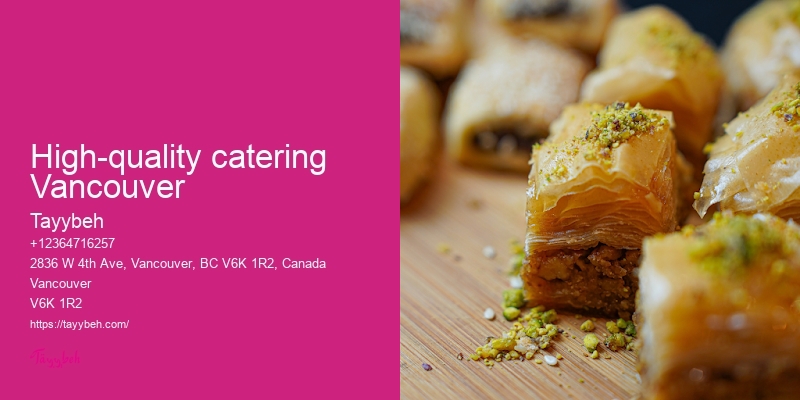 Vancouver catering service comparisons