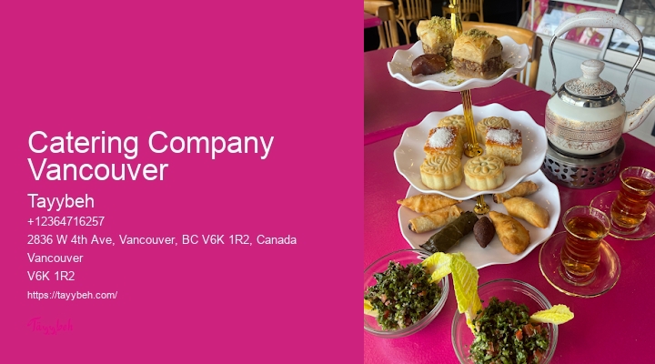 Vancouver event catering services review