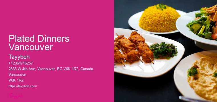 Vancouver halal catering for celebrations