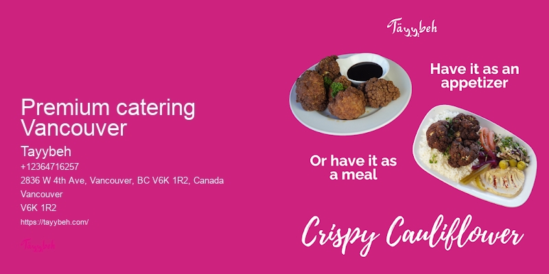 Exclusive Event Catering Vancouver