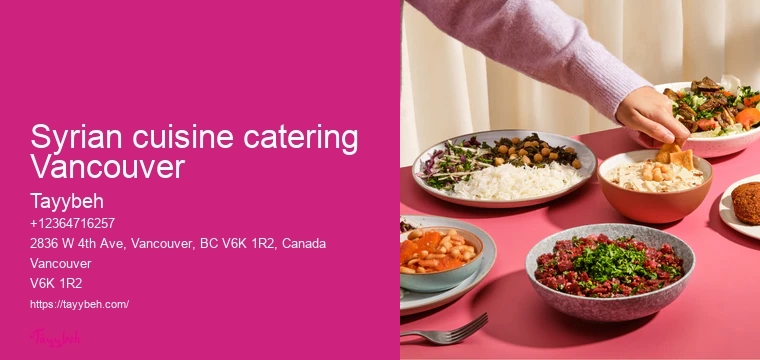 Catering for corporate events Vancouver