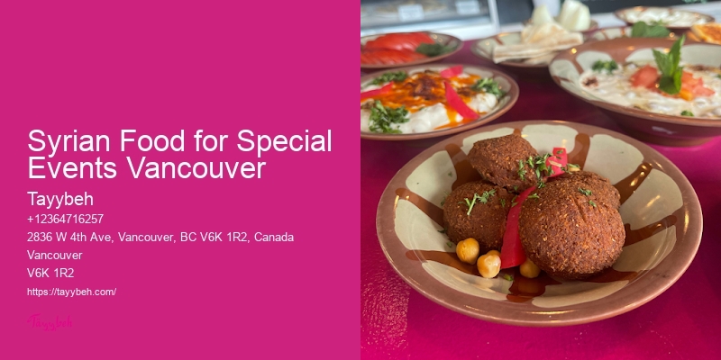 Catering services Vancouver reviews