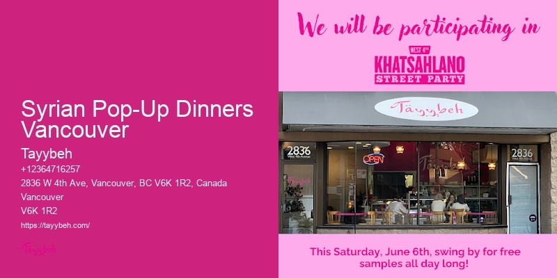 Catering for outdoor events Vancouver