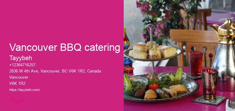 Vancouver halal food catering services