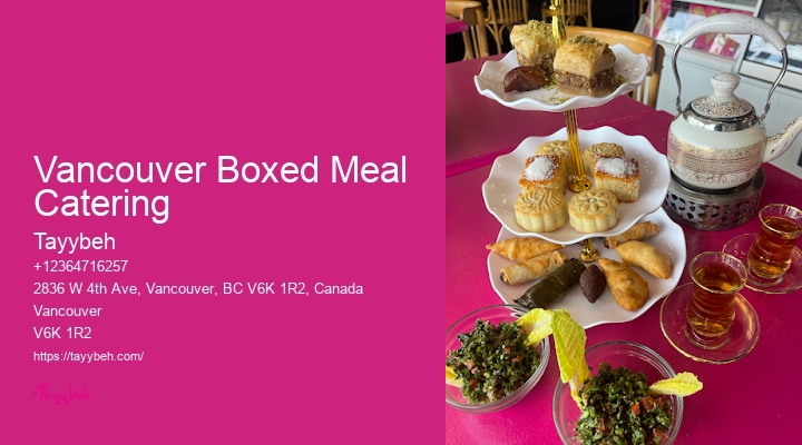 Healthy Syrian Meal Options Vancouver