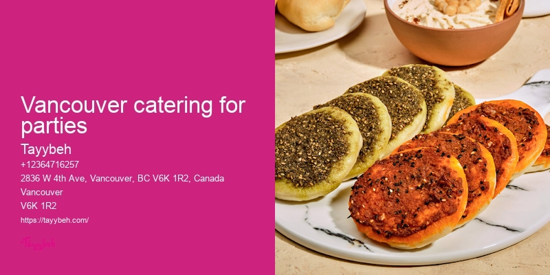 Special Event Catering Vancouver