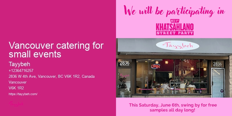 Syrian Kitchen Vancouver