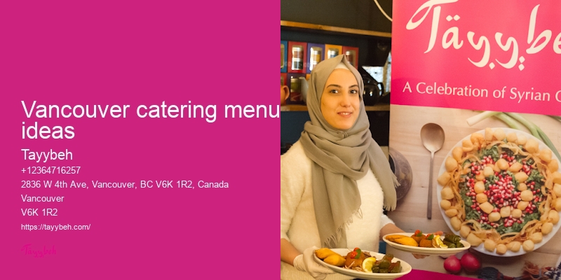 Gourmet BBQ catering Vancouver