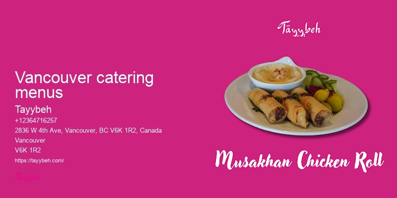 Vancouver catering service providers