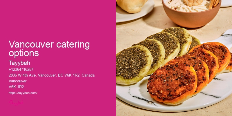 Vancouver halal catering for weddings