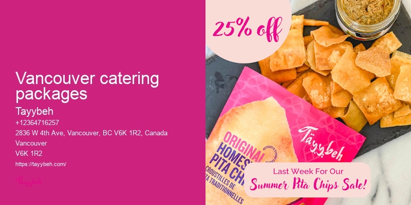 Premium catering services Vancouver