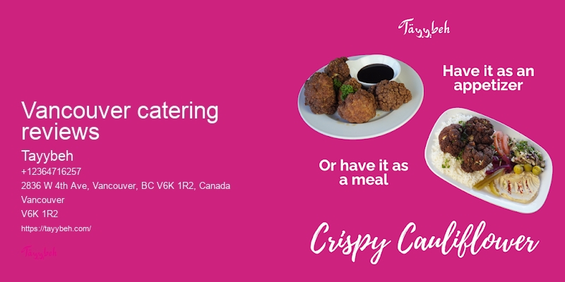 Vancouver private party catering