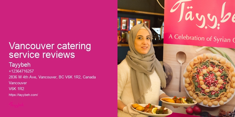 Syrian Meal Plans Vancouver