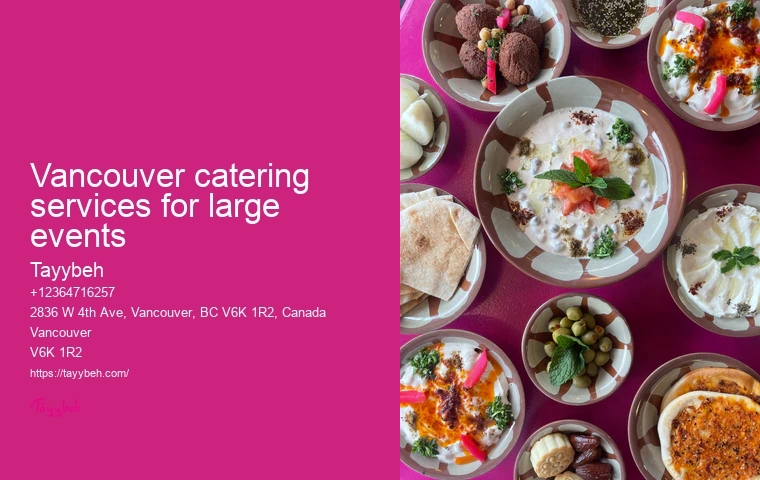 Syrian Food Delivery Service Vancouver