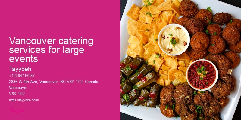 Vancouver catering services near me