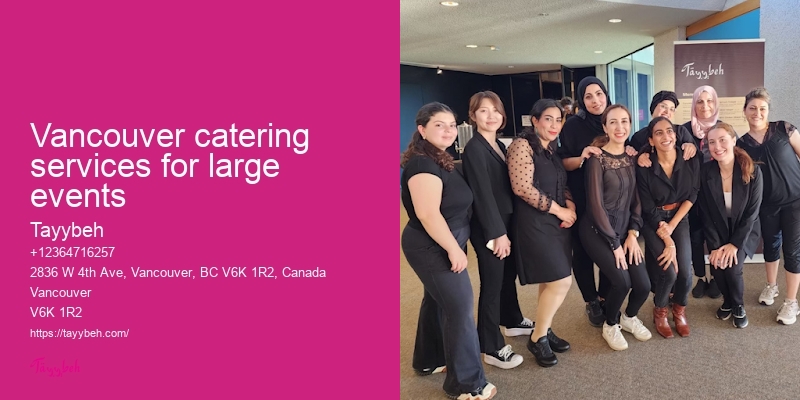 Vancouver catering for holiday parties