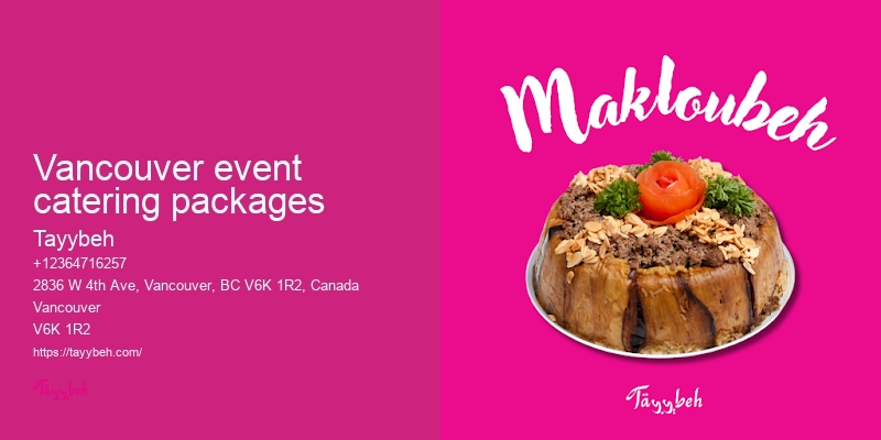 Vancouver catering for company picnics