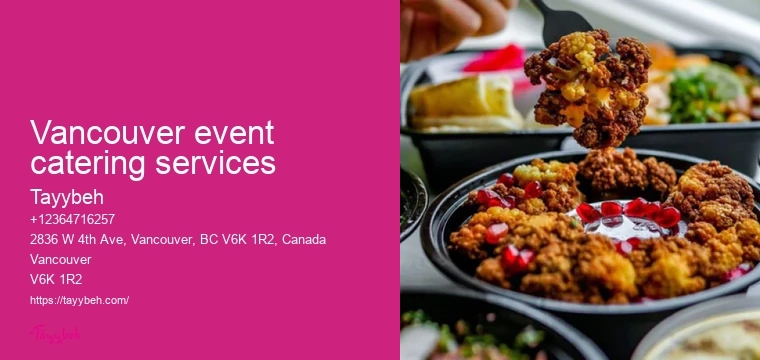 Syrian Dinner Parties Vancouver