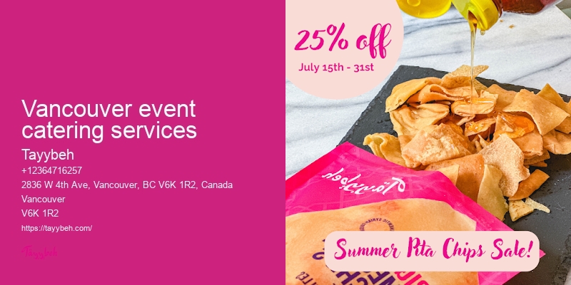 Event catering Vancouver