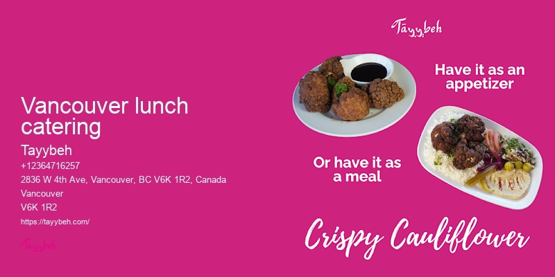 Best catering company Vancouver