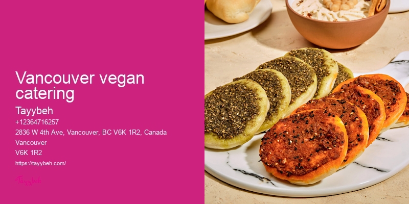 Innovative catering solutions Vancouver